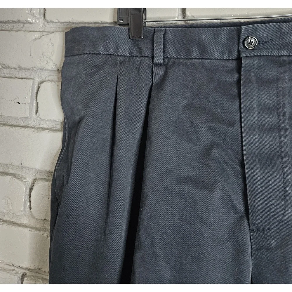 Brooks Brothers Advantage Chino Elliott Mens Pants Blue 40 X‎ 30